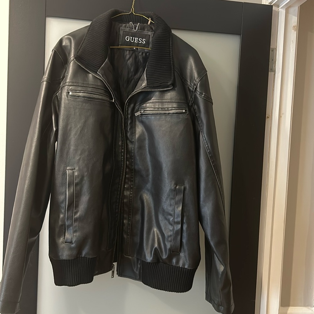 Guess leather jacket